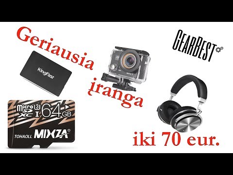 Geriausia Žaidėjo/Youtuberio Įranga(YouTube gear) Iki 70 EUR Iš Parduotuvės Gearbest (2018)