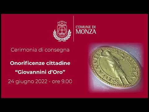 Monza - Cerimonia di consegna Onorificenza cittadine 