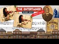 "The Entertainer" (Scott Joplin) Ragtime Violin Duet | with sheet music