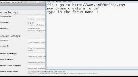 how to make an smf forum
