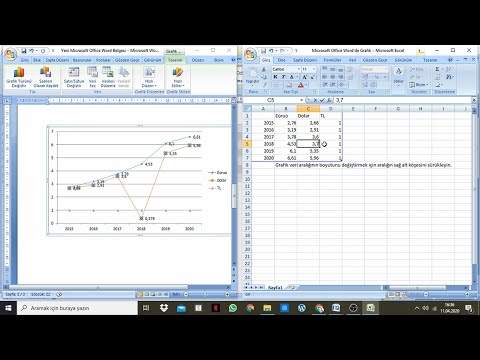 Video: Excel'de Satır Yüksekliği Nasıl Ayarlanır: 12 Adım (Resimlerle)