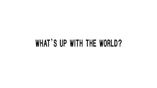 Aime Simone - What's Up With the World? (Lyrics)