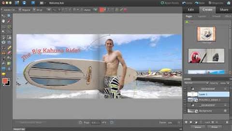 Photoshop Elements 10: Add Curving, Flowing Text to Any Image