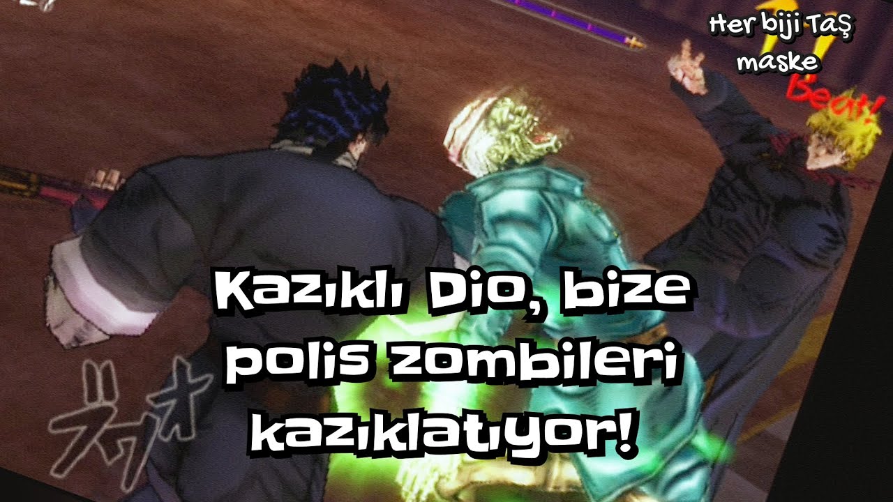 Dio ; Dönüştü vampire, Hadi Jonathan! sapla mızrağı döne döne! / JoJo phantom blood ps2