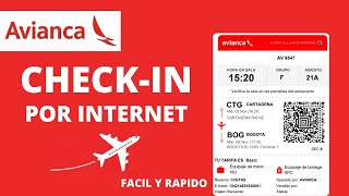 📝How to CHECK-IN at Avianca (Step by Step)✈️