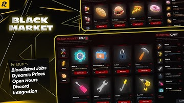 FiveM Black Market | Fully Customizable | FiveM Script
