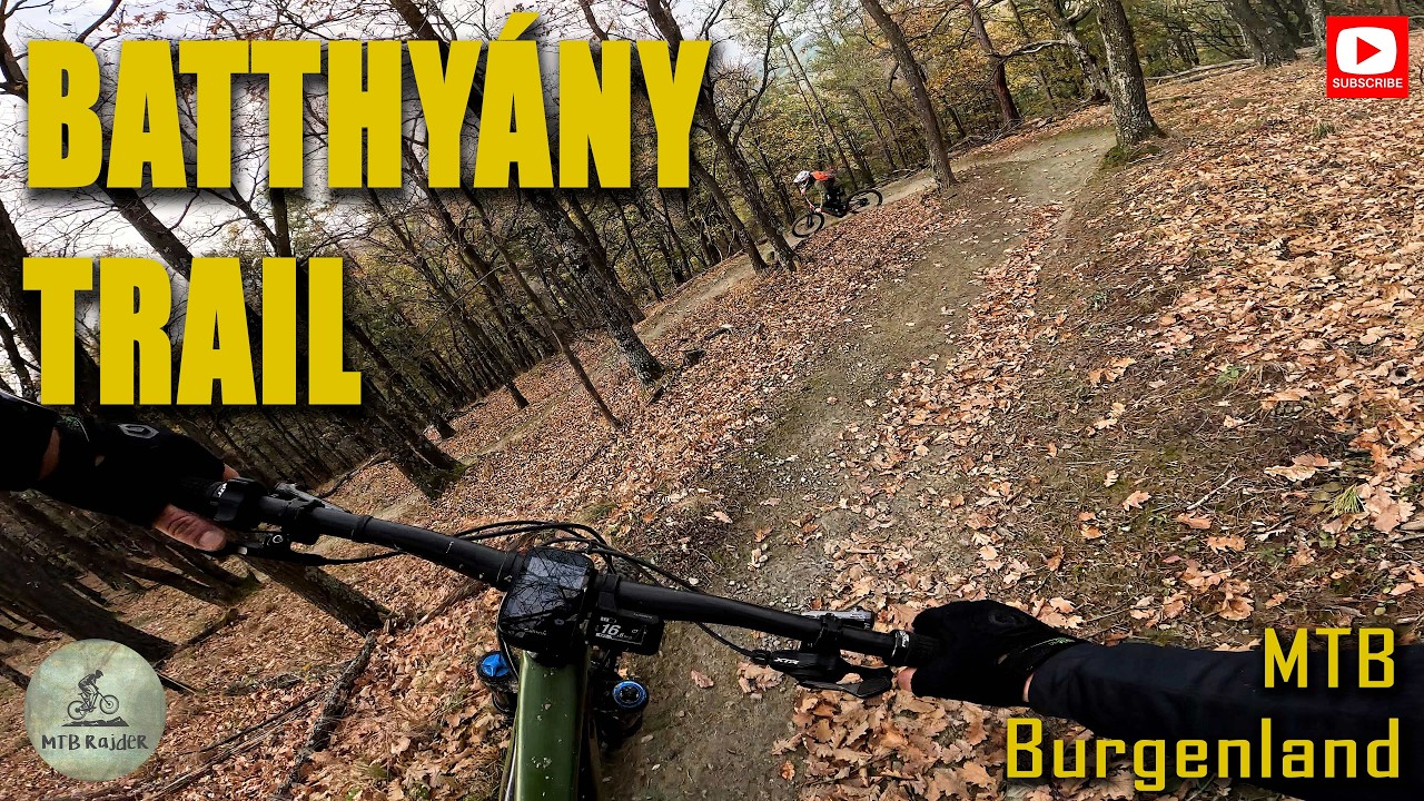 Batthyany trail je skvelý s výhľadmi / BurgenLand Trails / tip na bike výlet, POV GoPro 4K60fps