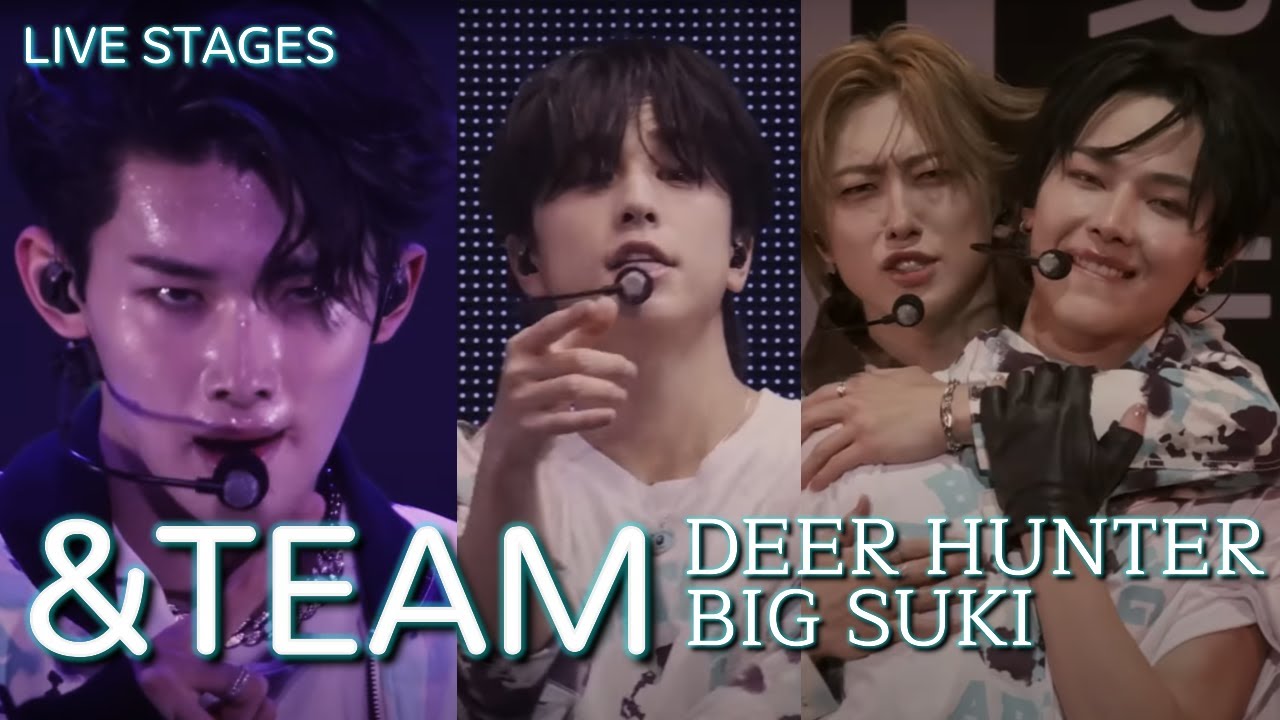 &TEAM's Vocals Are Crazy!! | &TEAM 'Big suki' And 'Deer Hunter' Live ...