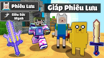 Minecraft Bedwars, Nhưng Sở Hữu Giáp Phiêu Lưu Của Finn Siêu Vip Và Vũ Khí Hacker Troll Noob Team