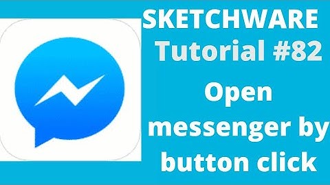 Open messenger by button on click in sketchware.....tutorial#82
