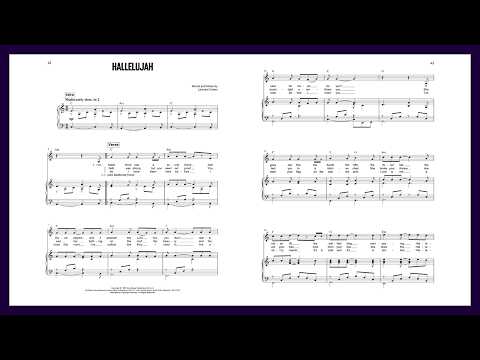 Hallelujah by Leonard Cohen | Piano + Lyrics