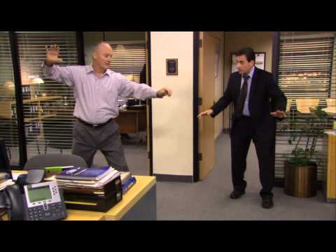 Creed does a cartwheel