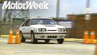 Autocross In 1985S Baltimore City Retro Review