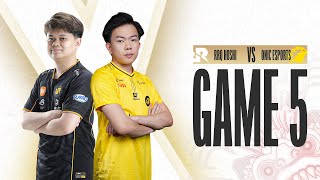 RRQ VS ONIC | Playoffs DAY 5 - GRAND FINAL GAME 5