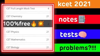 how to prepare for kcet examination 2021||kcet cracking app 2021||kcet||how to crack kcet 2021 screenshot 2
