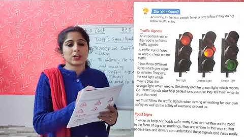 Grade - 3 Social Science Block - 24 Lesson-2 Traffic Signs /Road Marking
