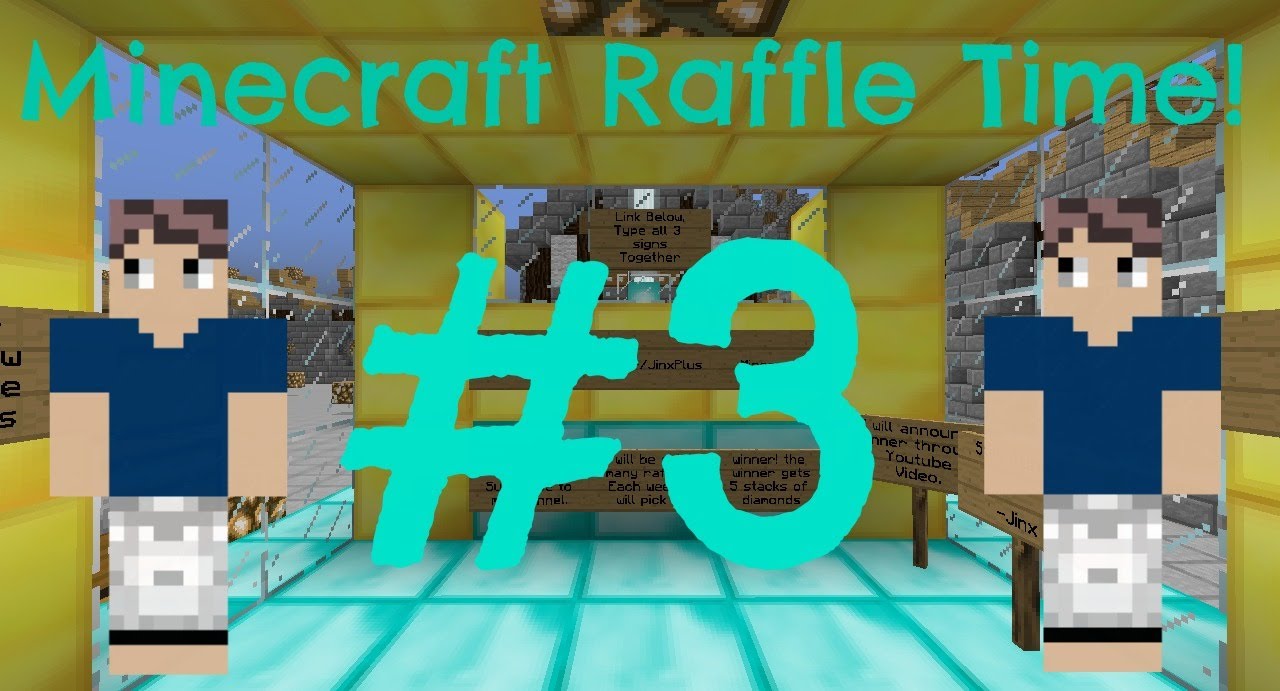 Minecraft Nature Raffle Minecraft: Raffle #3 w/JinxNation - YouTube