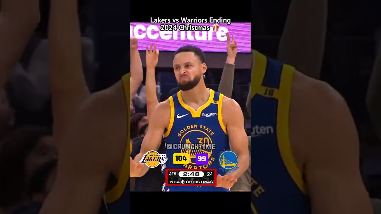Steph vs Bron in Christmas is always a TREAT 🥹 #nba #lebronjames #stephencurry