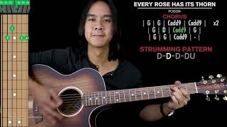 Every Rose Has Its Thorn Guitar Cover Including Solo - Poison 🎸 |Tabs + Chords| Resimi