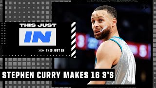 Reacting to Stephen Curry's 16 3-pointers in the All-Star Game 😳🍿 | This Just In