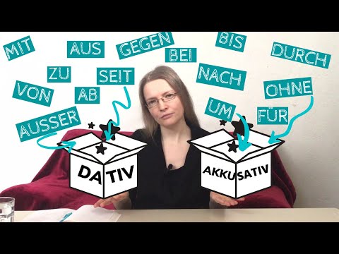 Video: ¿Qué preposición es dativo o acusativo?