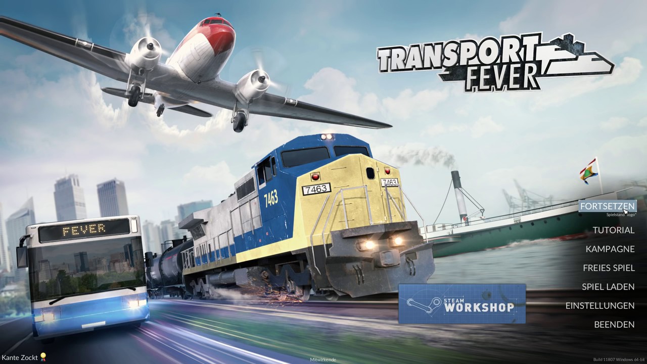 Transport Fever Logo Tutorial Wir erstellen ein Logo mit Schablone