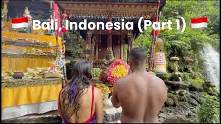 First 5 Days in Bali 🇮🇩 | Uluwatu Temple, Tanah Lot & Water Purification | Part 1