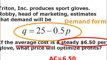 Optimization Word Problem