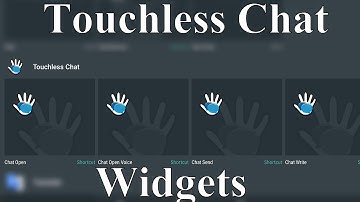 Touchless Chat Widgets