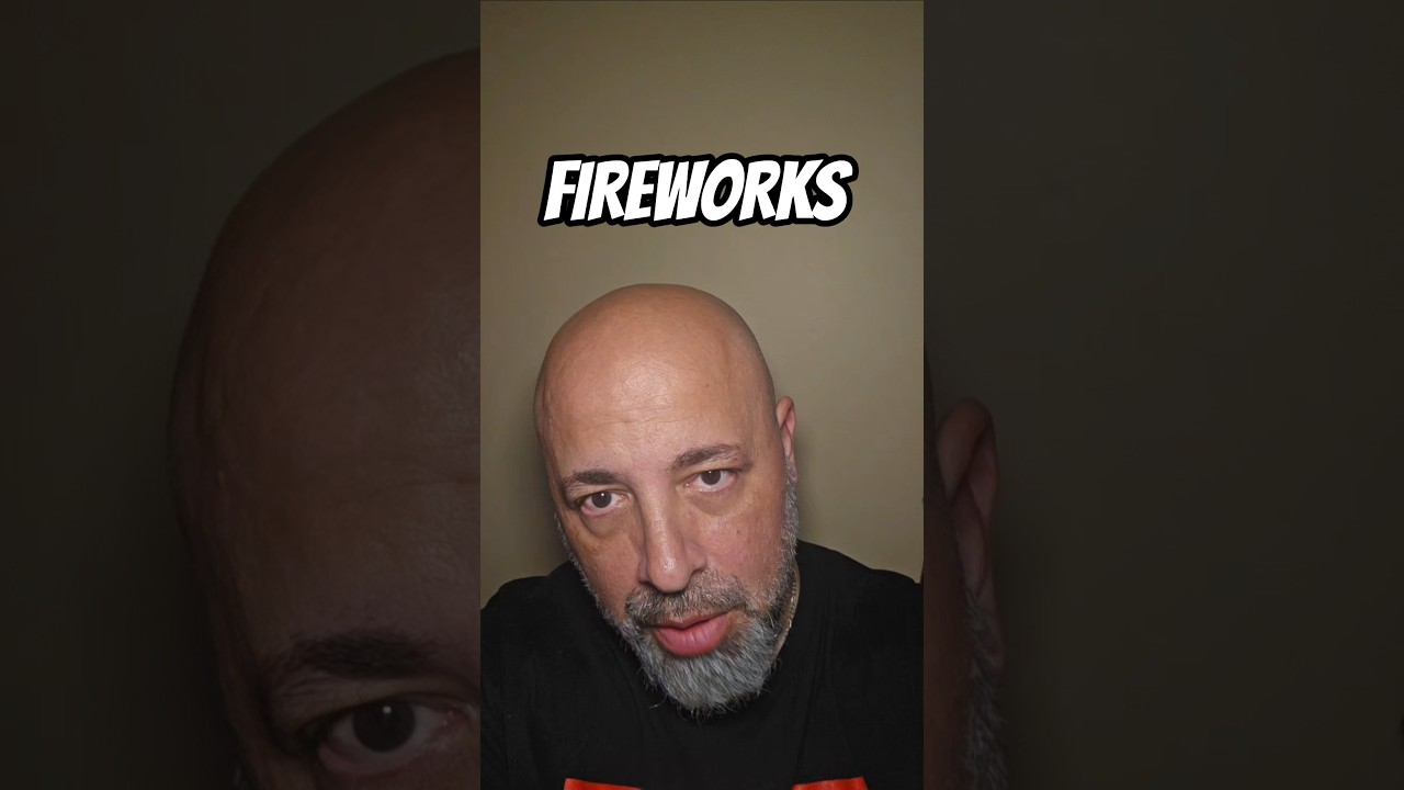 FIREWORKS #4thofjuly #fireworks #socialmedia #danregancomedy