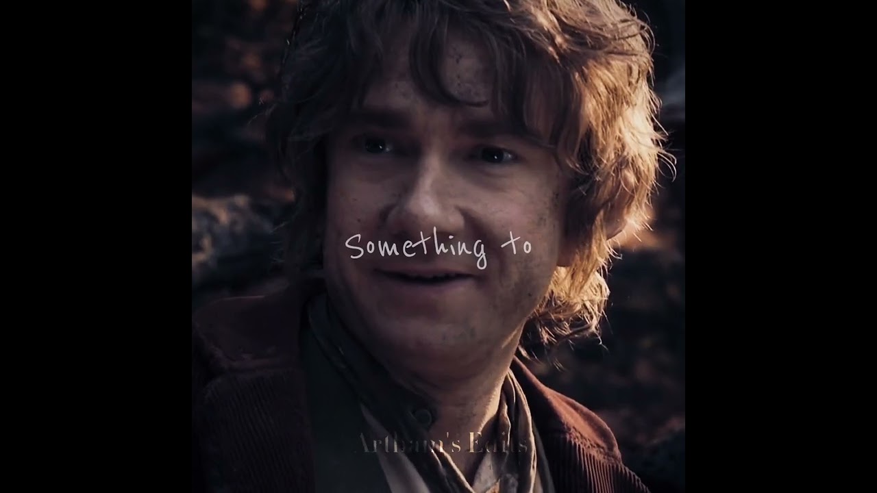 "Oh, simple thing" // Sad Bilbo edit // 