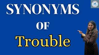 Synonyms of Trouble I Learn English vocabulary Easily I समानार्थी शब्द I