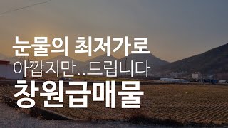 창원 급매물 토지. (눈물의 최저단가!)창원북면땅 마금산 온천 싼땅 매매.하우스시설. 귀촌귀농.농지연금토지 #창원북면토지 #창원땅 #급매물