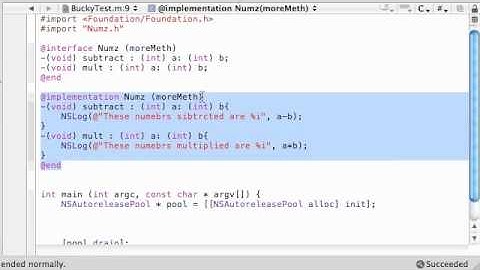 Objective C Programming Tutorial - 48 - Categories