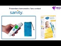 Film prezentare termometru sanity babytemp