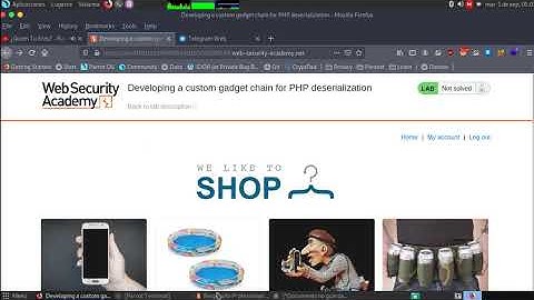 Developing a custom gadget chain for PHP deserialization
