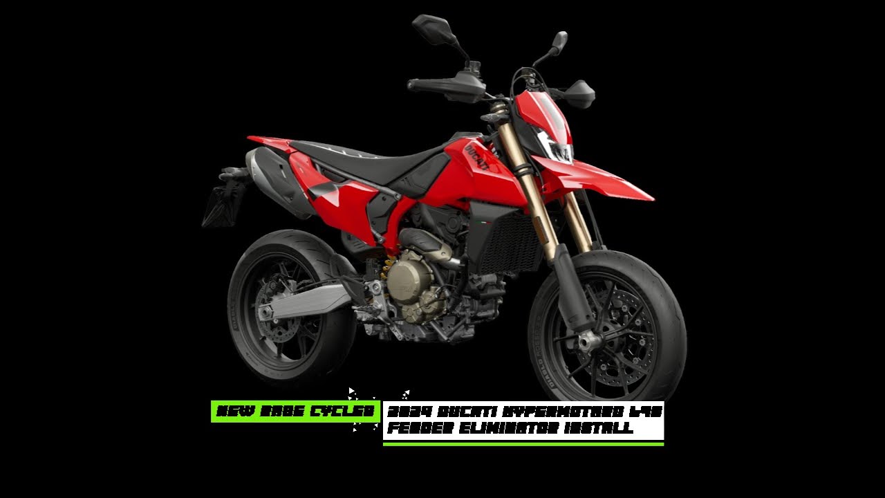 DUCATI ハイパーモタード 698 フェンダーレスキット New Rage Cycles