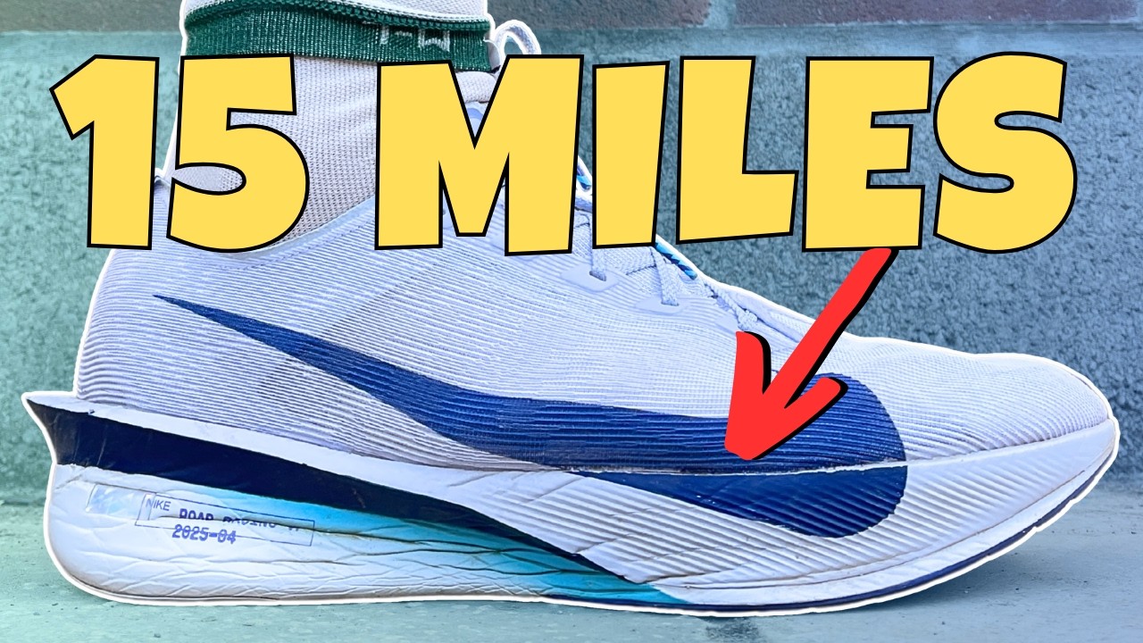 THE WORST SUPER SHOE OF 2025?! Nike VAPORFLY 4 15 Mile LONG RUN TEST