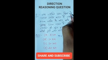 👉कतई जहर👈 Direction Reasoning Question #सिर्फ दो Seconds मे #shorts #viral #Direction questions#