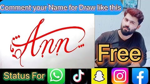 Ann Name Signature Calligraphy Status | How to Cursive write with cut Marker #ann @ann