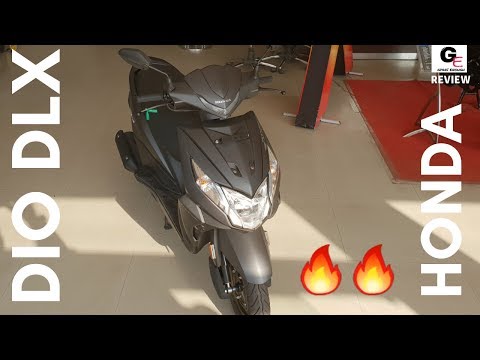 2019 Honda Dio Deluxe Edition Detailed Walkaround Review Features Price Specs Youtube