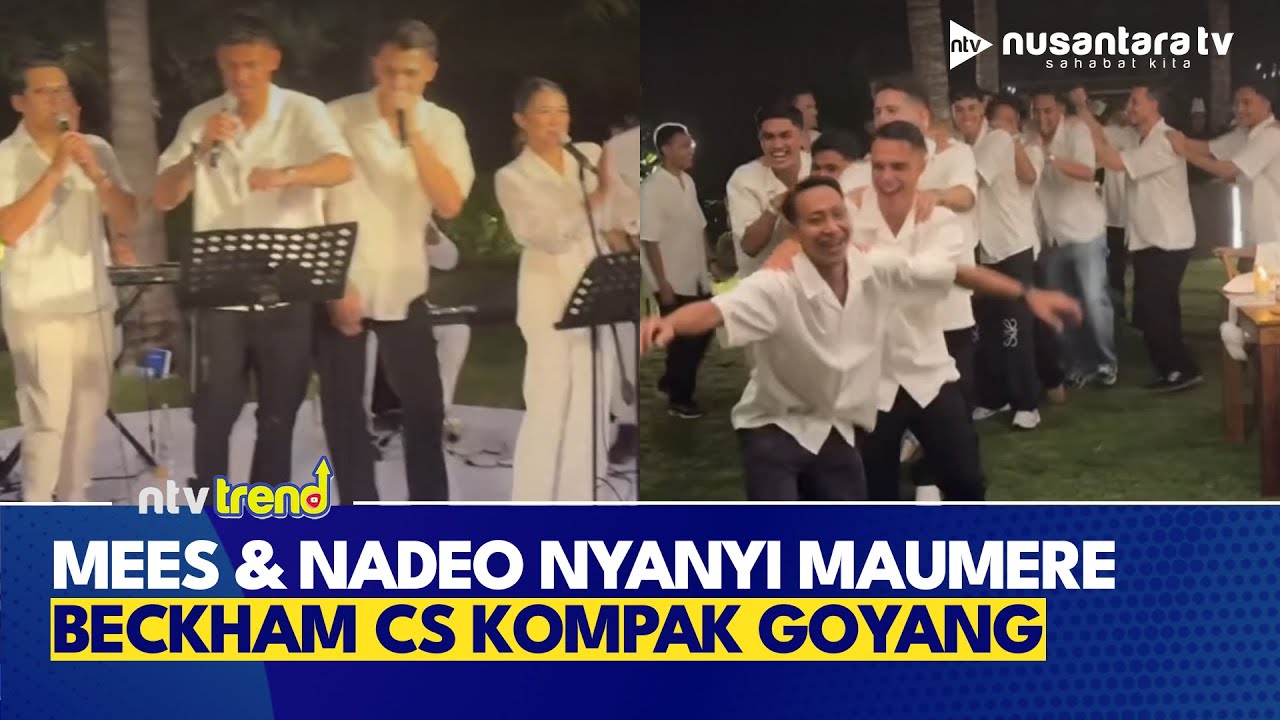 Jelang Laga Vs China: Mees Hilgers dan Nadeo Nyanyi Maumere, Pemain Timnas Kompak Bergoyang | NTV