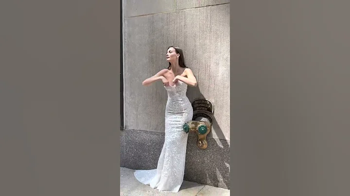 strapless  bridal gown # fitted wedding dress # mermaid fit bridal gown # lace wedding gown