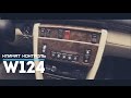 w124 климат контроль (замена лампочек)