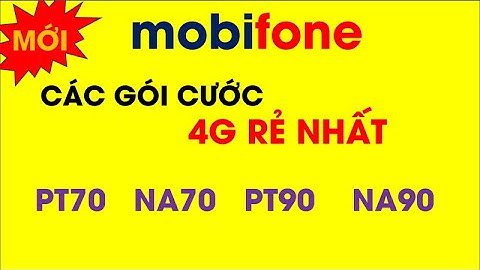 Gói Cước 4g Mobifone Rẻ Nhất