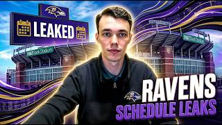 Ravens Have Schedule Leak and Defensive Players