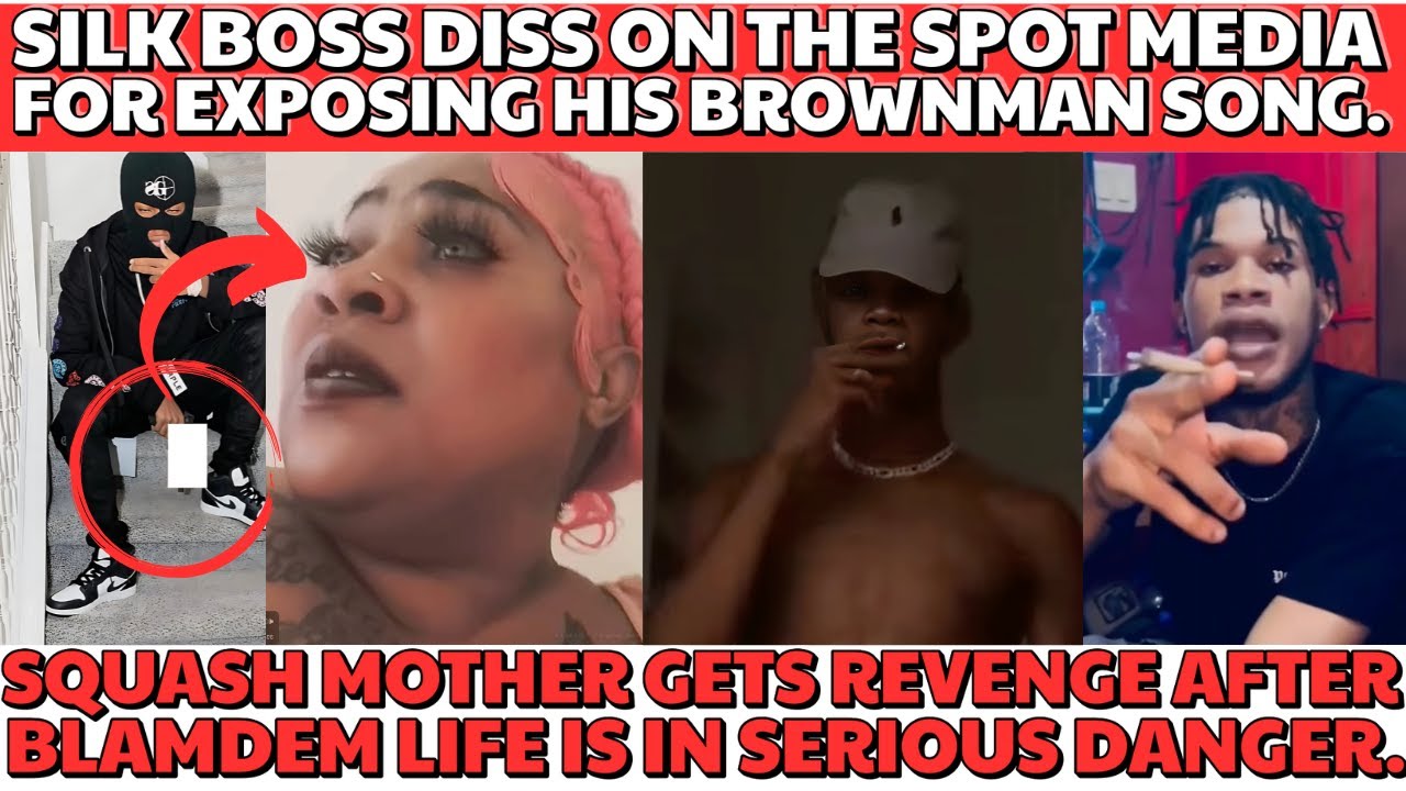 Silk Boss LAUNCH ATTACK On ON THE SPOT MEDIA For EXPOSING Him GLORIFYING Brownman BADNESS In SONG