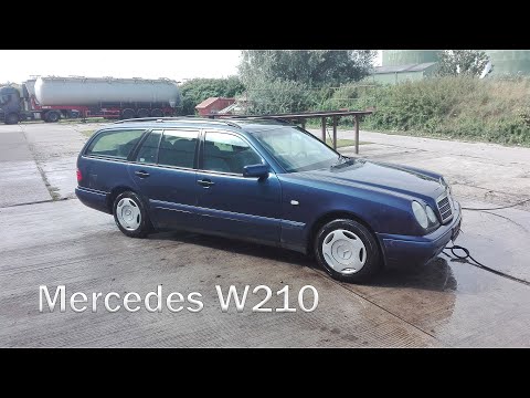 Mercedes W210 | Снимаем подлокотник и консоль