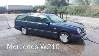 Mercedes W210 | Снимаем подлокотник и консоль