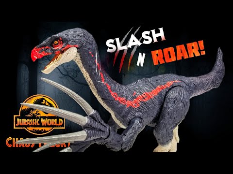 Динозавр Теризинозавр Світ Юрського періоду Jurassic world Therizinosaurus Dinosaur Chaos Theory JCG17 Mattel Оригінал, відео 1